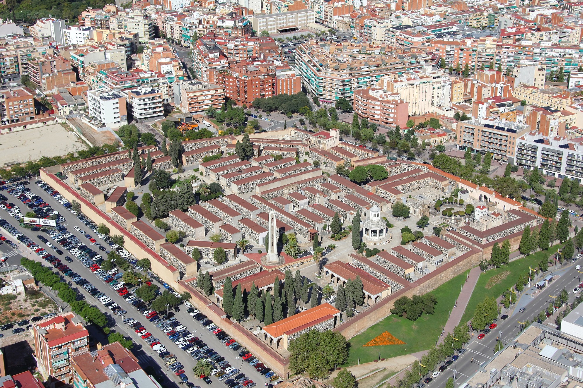 Cementerio de Sant Andreu aérea