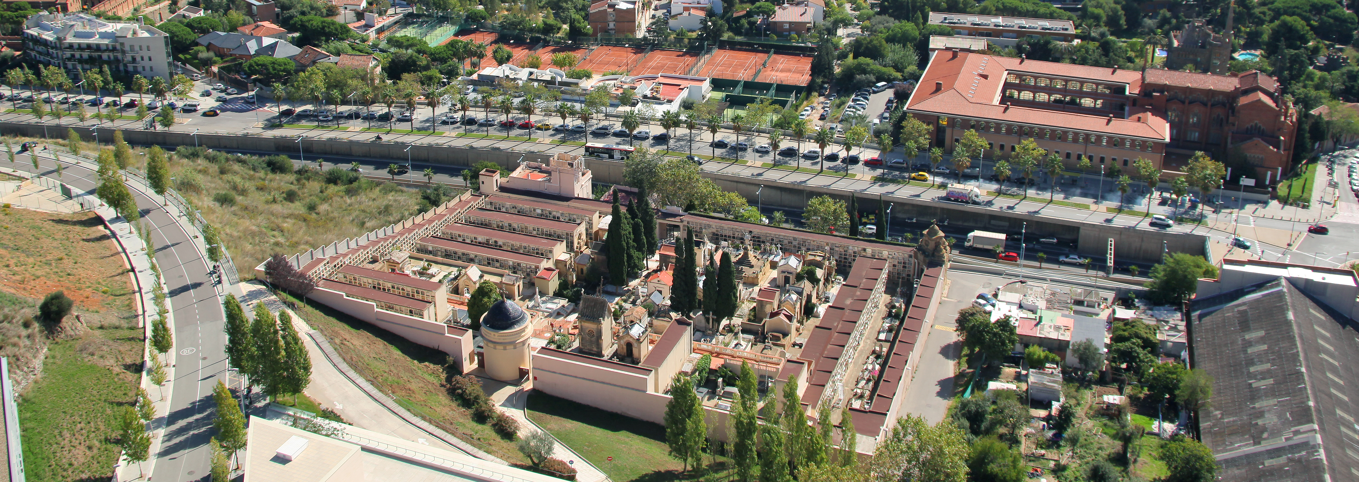 Cementerio Sant Gervasi aérea